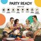 100 Count Ivory Paper Plates 9 Inch Disposable Plates for Parties Events and Catering